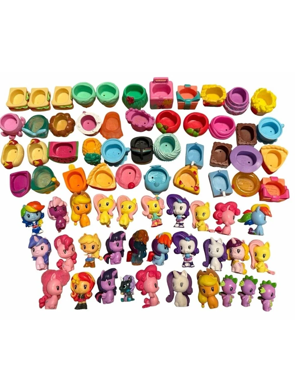 My Little Pony Mini Cutie Mark Crew Huge Lot 30 Ponies 43 Sweets Hasbro